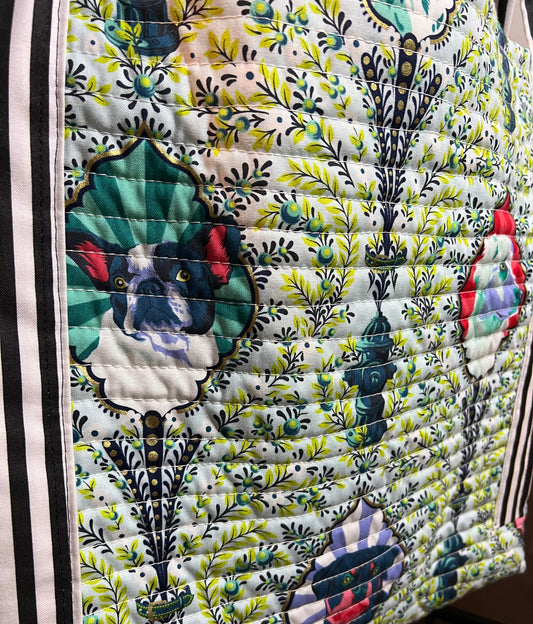 Quilted Posh Pooch Oversized Tote