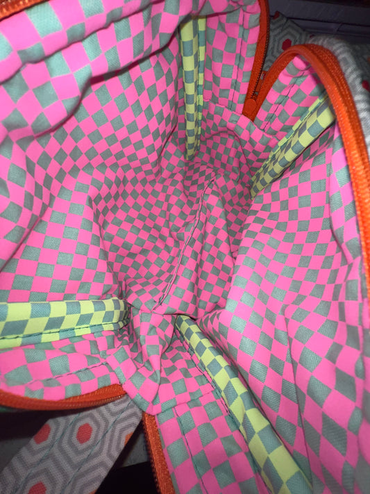 Geometric Patriot Pouch