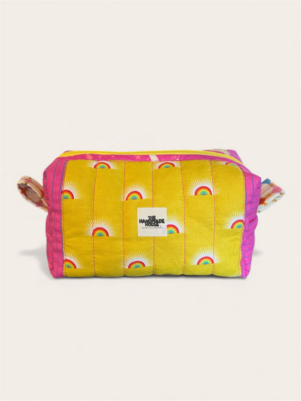 Yellow Rainbow Pouch