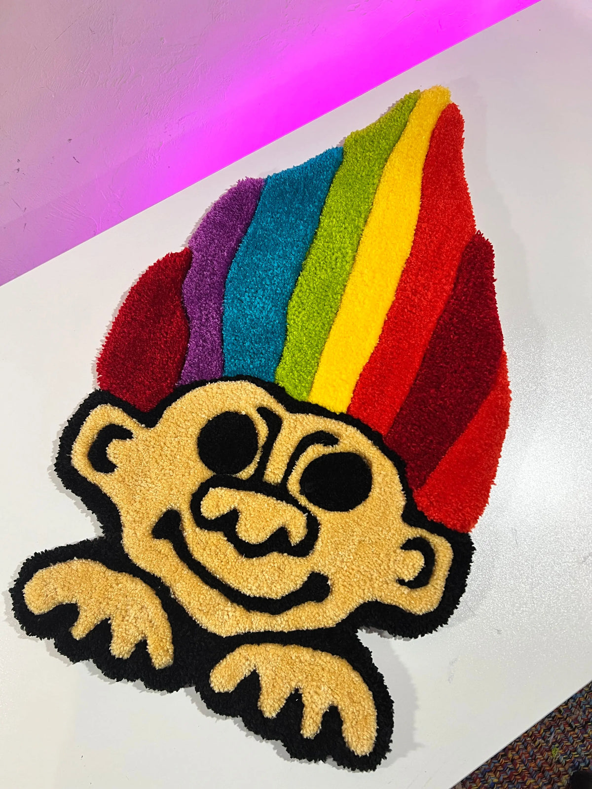 Rainbow Troll The Handmade House