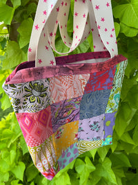 Quilted Patchwork Tote Bag The Handmade House