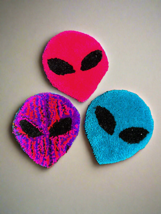 Alien Mug Rug