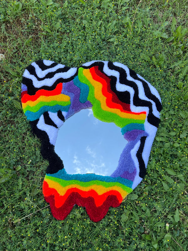Trippy Mirror The Handmade House