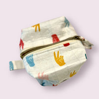 Peace Sign Pouch The Handmade House