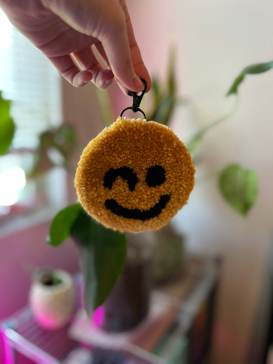 Happy Face Keychains