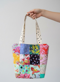 Quilted Patchwork Tote Bag The Handmade House