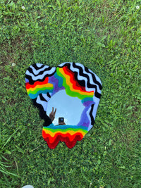 Trippy Mirror The Handmade House