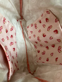 Quilted Patchwork Oversized Tote | Pink Berries Handmade Cotton The Handmade House