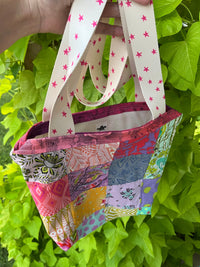 Quilted Patchwork Tote Bag The Handmade House