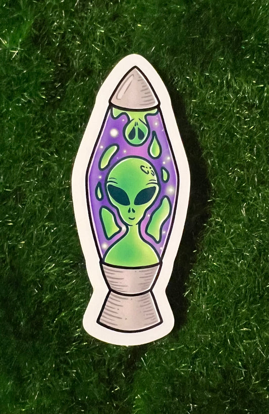 Lava Lamp Sticker