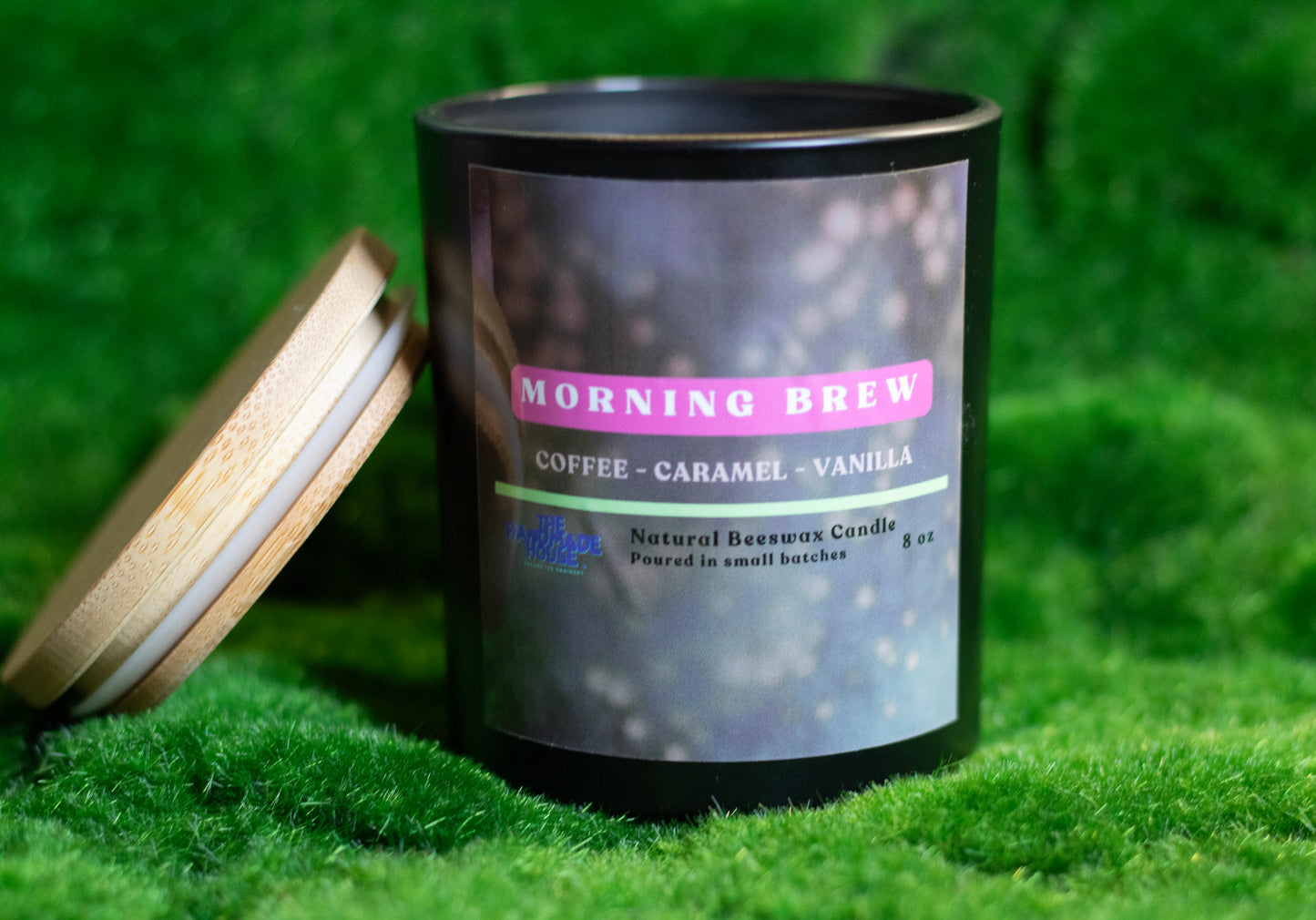 Morning Brew Beeswax Candle ~Holiday Scent~