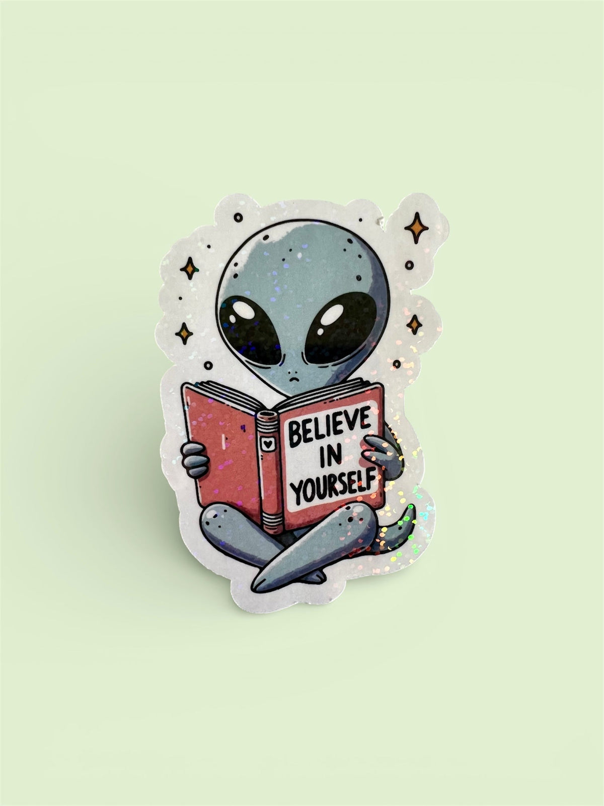Believe In Yourself Waterproof Sticker | Vinyl The Handmade House