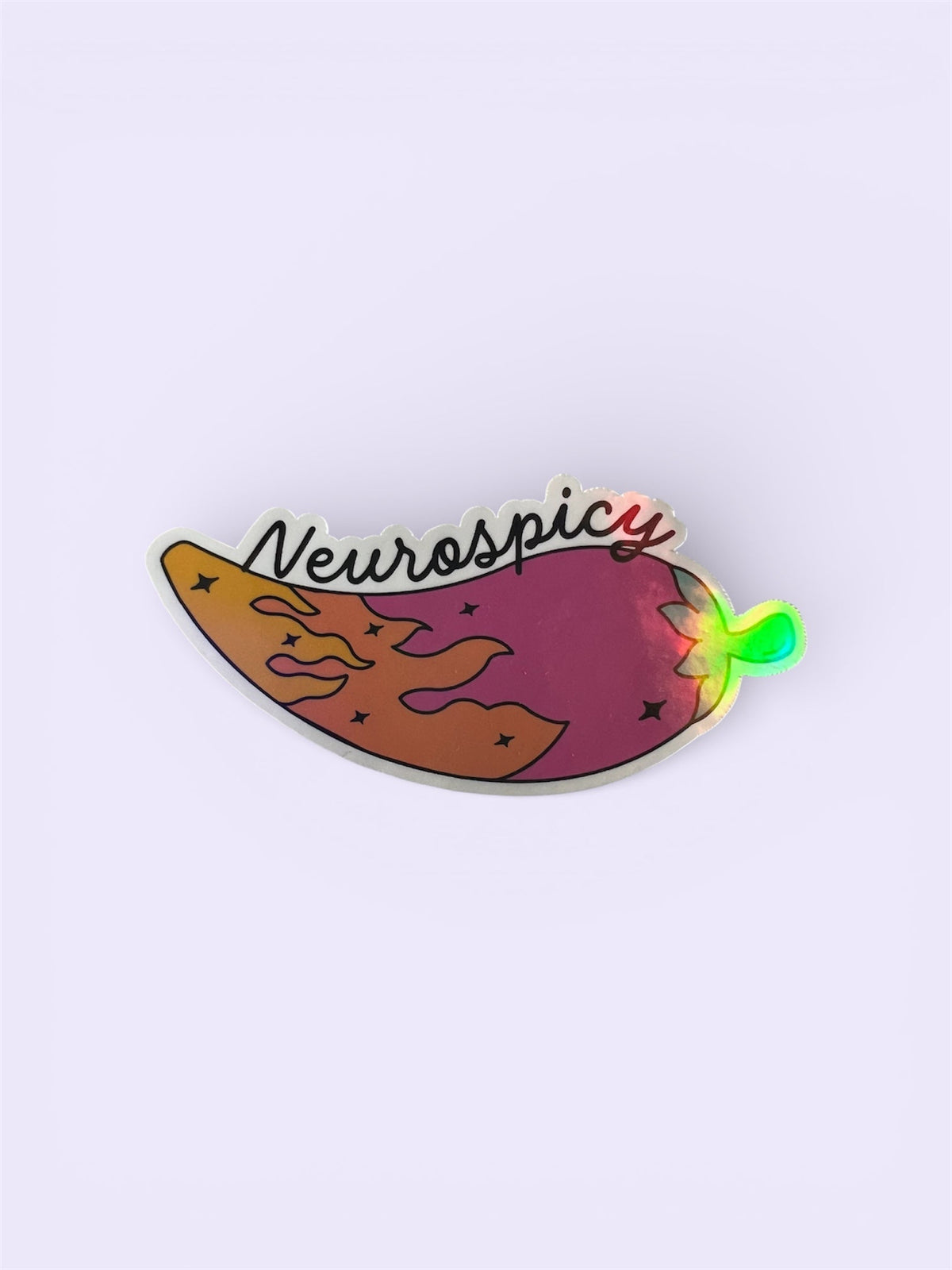 Neurospicy Waterproof Vinyl Sticker | Handmade The Handmade House