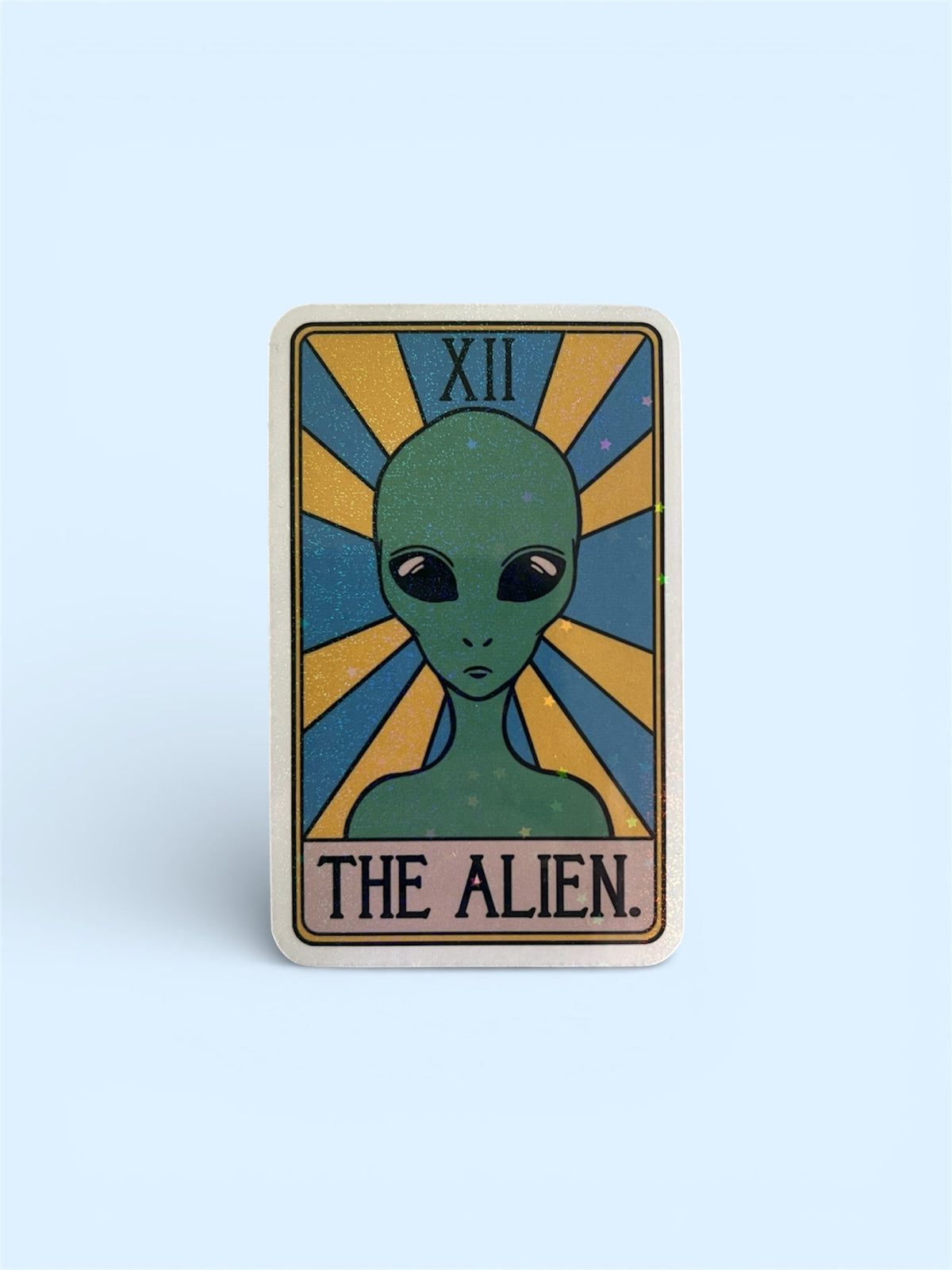 The Alien Waterproof Vinyl Sticker | Handmade The Handmade House
